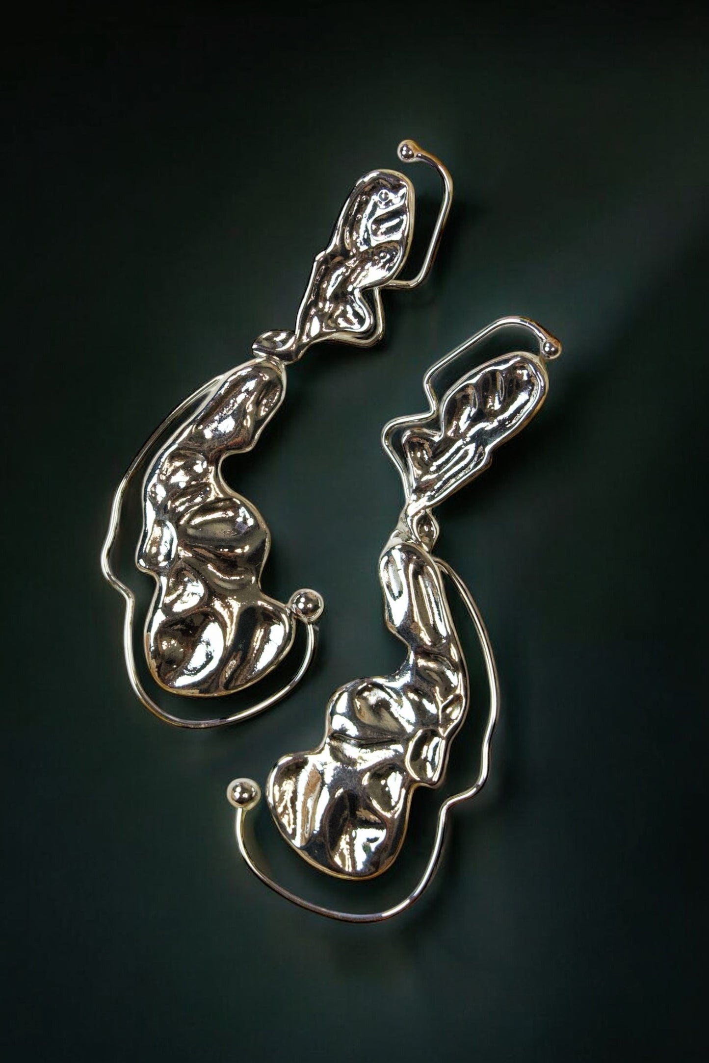 Melt Sculpture Earrings